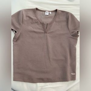 TNA wafflex notch T shirt